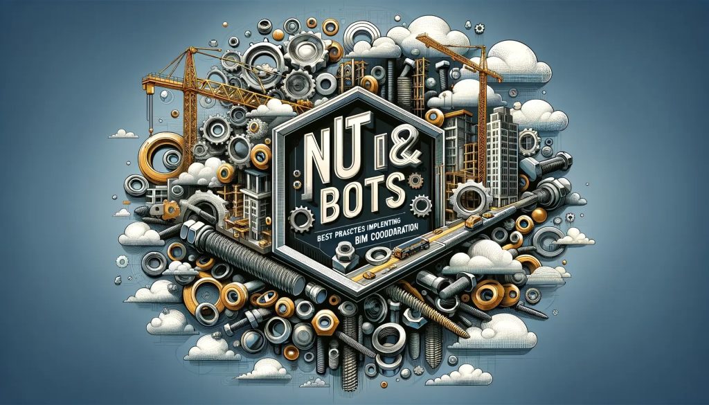 ai generated image of Nuts and Bolts: Best Practices in Implementing BIM Coordination
